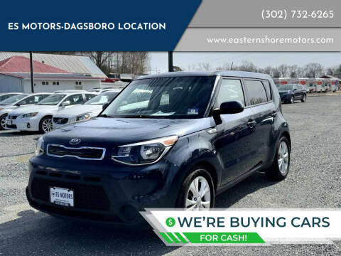 2015 Kia Soul for sale at ES Motors-DAGSBORO location in Dagsboro DE