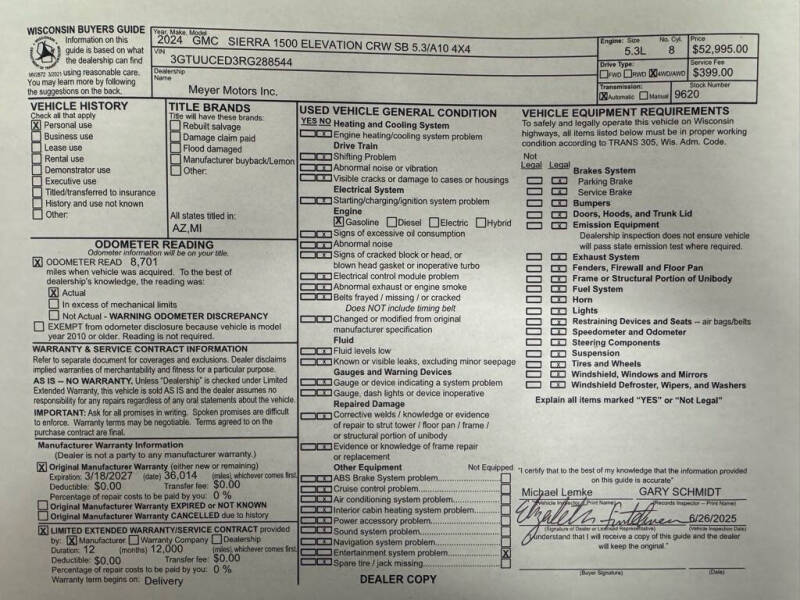 2024 GMC Sierra 1500