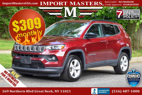 2022 Jeep Compass for sale at Import Masters in Great Neck NY