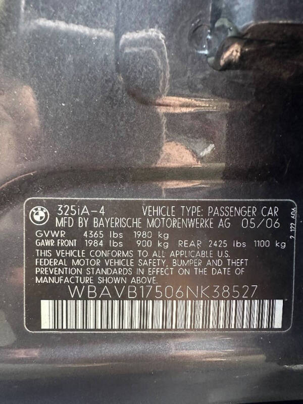 2006 BMW 3 Series 325i