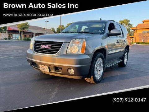 2007 GMC Yukon for sale at Brown Auto Sales Inc in Upland CA