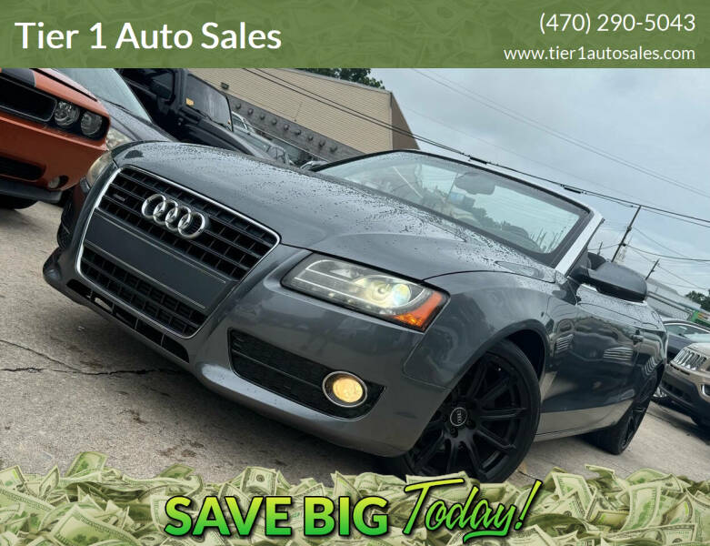 2012 Audi A5 for sale at Tier 1 Auto Sales in Gainesville GA