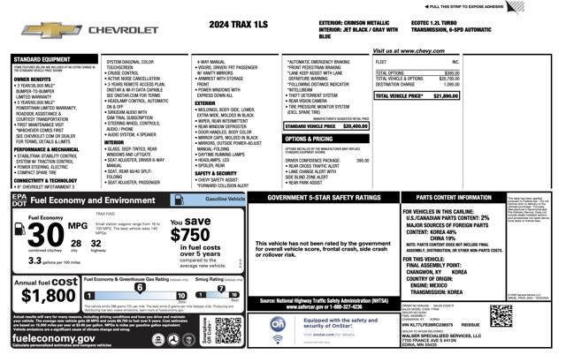 2024 Chevrolet Trax LS