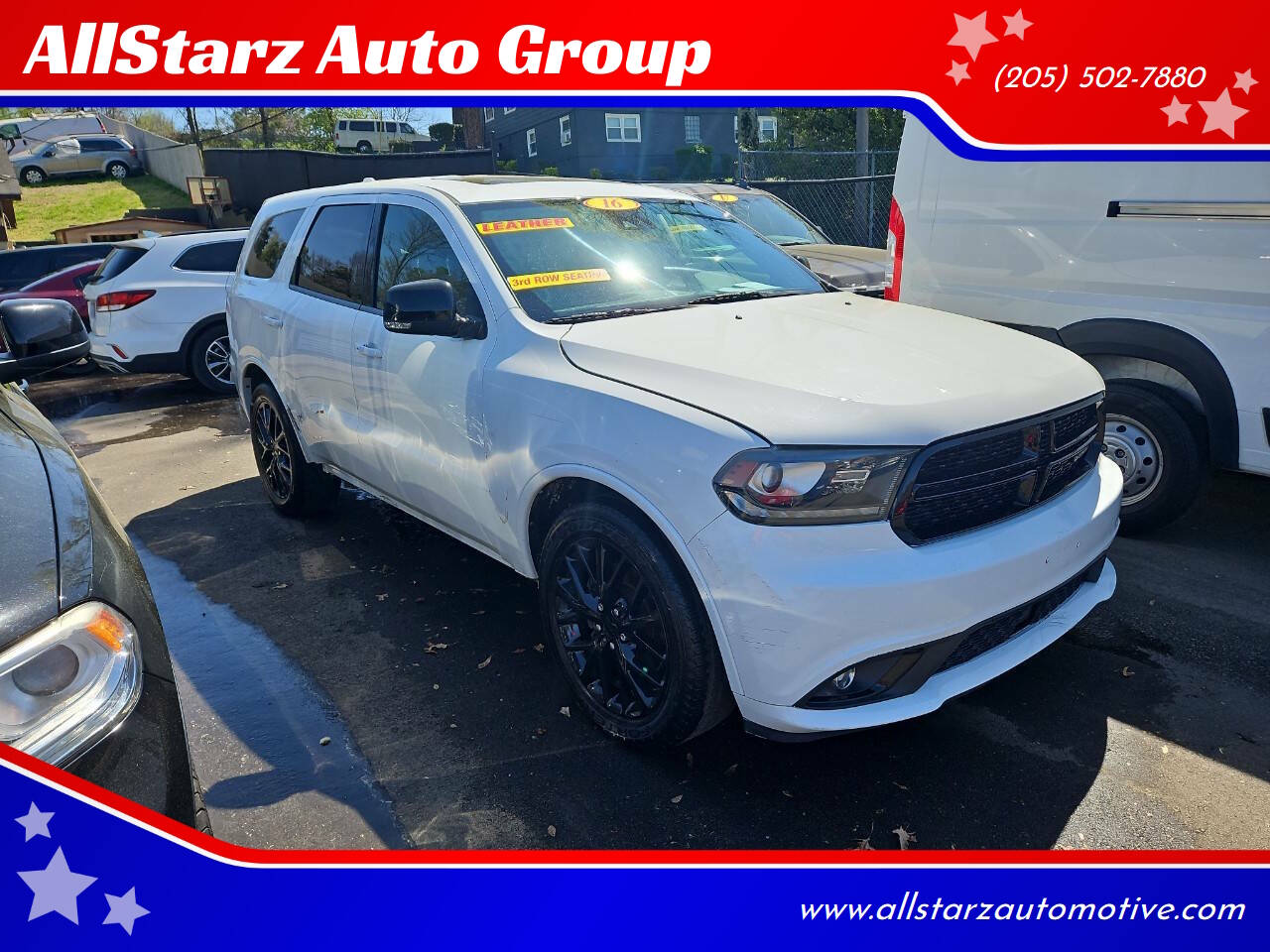 White 2016 Dodge Durango R/T AWD R/T 4dr SUV 1