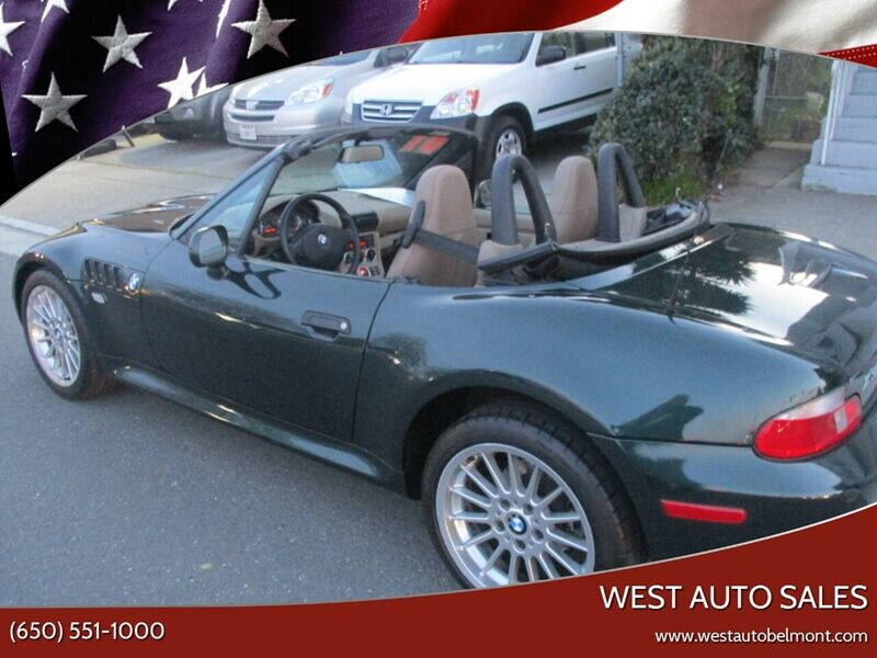 2001 BMW Z3 for sale at West Auto Sales in Belmont CA