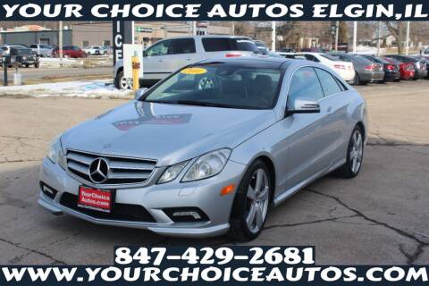 2011 Mercedes-Benz E-Class for sale at Your Choice Autos - Elgin in Elgin IL