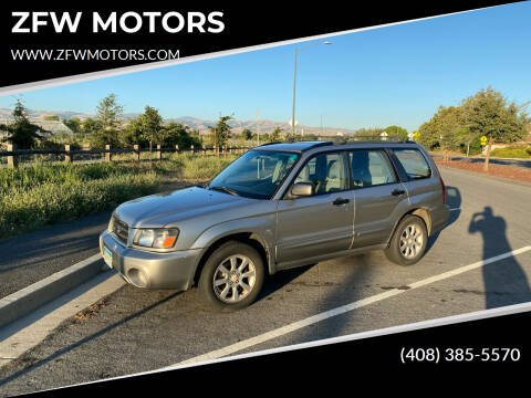 2005 Subaru Forester for sale at ZFW MOTORS in Soquel CA