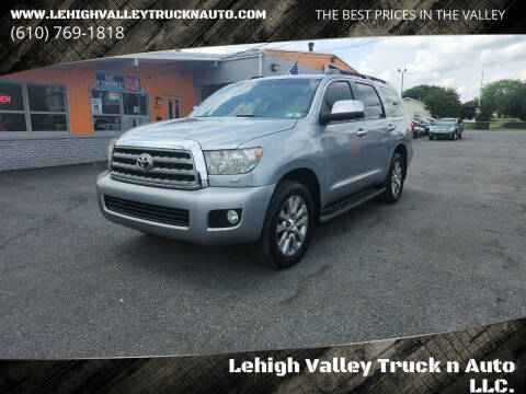 2014 Toyota Sequoia for sale at Lehigh Valley Truck n Auto LLC. in Schnecksville PA