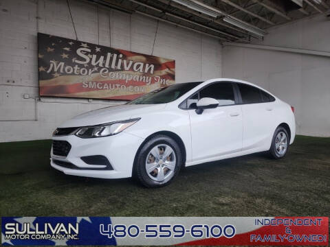 2018 Chevrolet Cruze for sale at SULLIVAN MOTOR COMPANY INC. in Mesa AZ