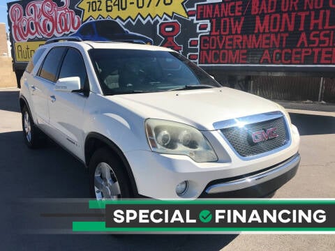 2007 GMC Acadia for sale at ROCK STAR TRUCK & AUTO LLC in Las Vegas NV