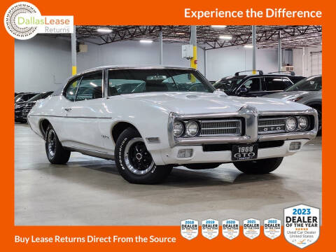 1969 Pontiac GTO for sale at Dallas Auto Finance in Dallas TX
