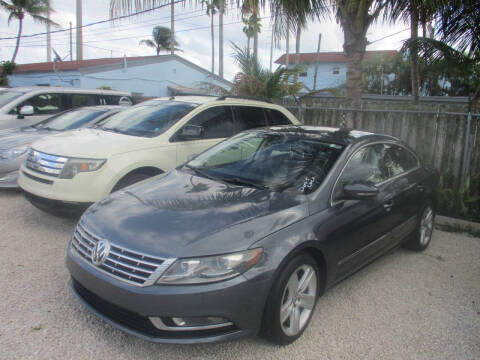 2014 Volkswagen CC for sale at K & V AUTO SALES LLC in Hollywood FL