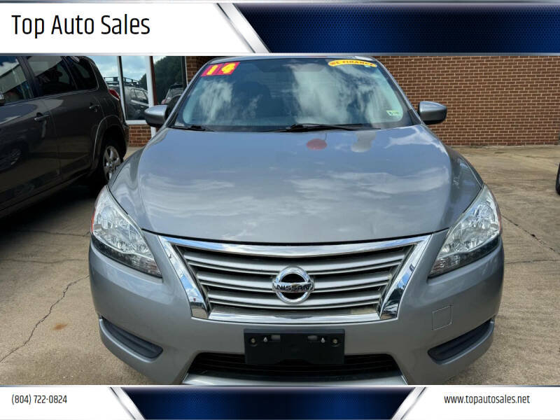 2014 Nissan Sentra for sale at Top Auto Sales in Petersburg VA