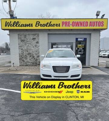 2012 Chrysler 300 for sale at Williams Brothers Pre-Owned Monroe in Monroe MI