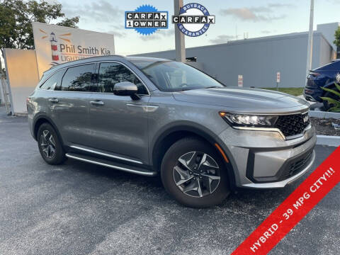 2022 Kia Sorento Hybrid for sale at PHIL SMITH AUTOMOTIVE GROUP - Phil Smith Kia in Lighthouse Point FL