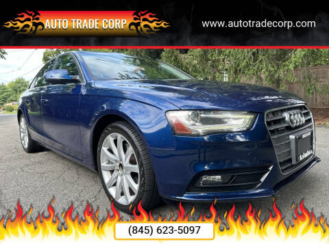 2013 Audi A4 for sale at AUTO TRADE CORP in Nanuet NY