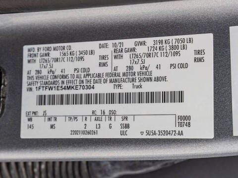 2021 Ford F-150