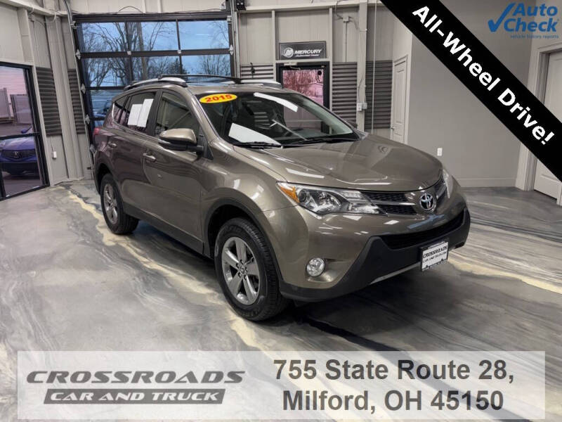 2015 Toyota RAV4 for sale at Crossroads Car and Truck - Crossroads Car & Truck - Milford in Milford OH