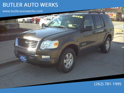 2008 Ford Explorer for sale at BUTLER AUTO WERKS in Butler WI