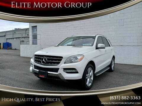 2014 Mercedes-Benz M-Class for sale at Elite Motor Group in Lindenhurst NY