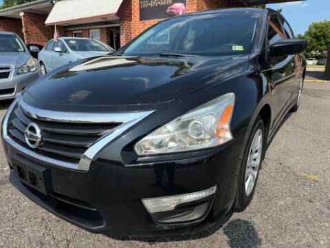 2015 Nissan Altima for sale at Aiden Motor Company in Portsmouth VA