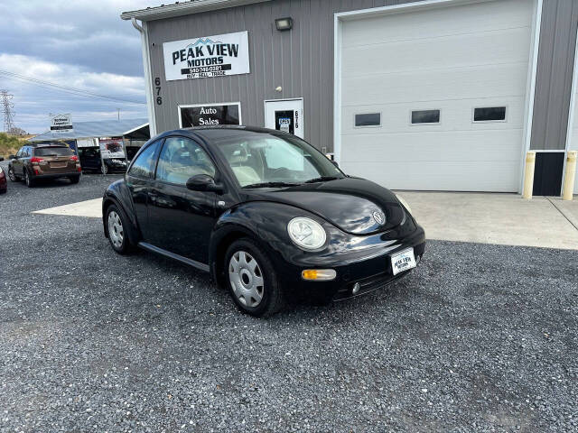 2001 Volkswagen New Beetle for sale at PEAK VIEW MOTORS in Mount Crawford, VA