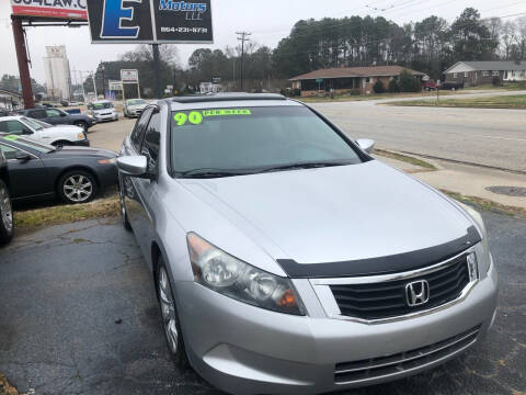 2010 Honda Accord for sale at E Motors LLC in Anderson SC