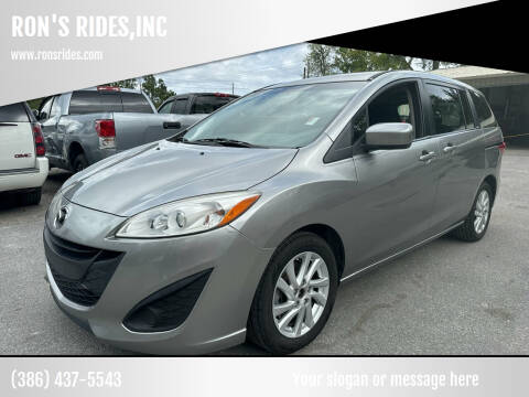 2012 Mazda MAZDA5 for sale at RON'S RIDES,INC in Bunnell FL
