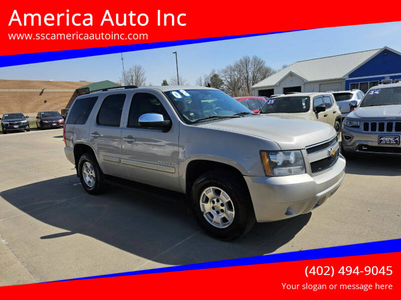 2008 Chevrolet Tahoe for sale at America Auto Inc in South Sioux City NE