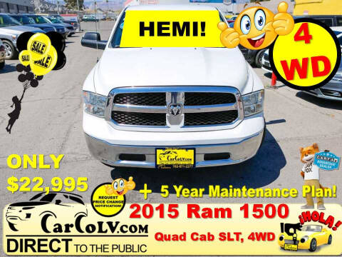 2015 RAM 1500 for sale at The Car Company in Las Vegas NV