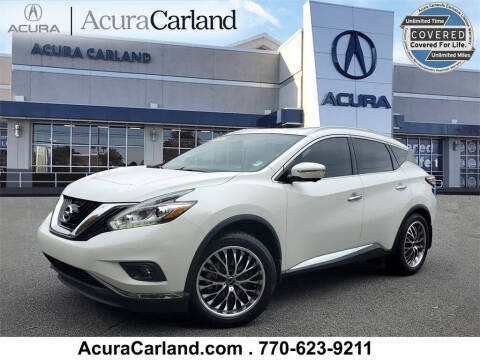 2015 Nissan Murano for sale at Acura Carland in Duluth GA