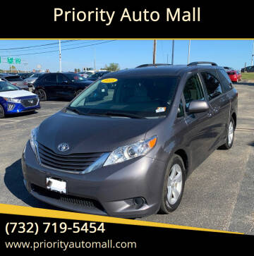 2015 Toyota Sienna for sale at Mr. Minivans Auto Sales - Priority Auto Mall in Lakewood NJ