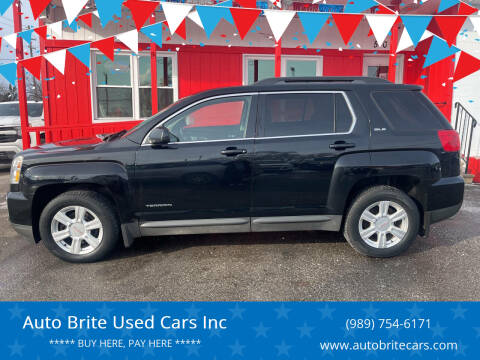 2016 GMC Terrain for sale at Auto Brite Used Cars Inc in Saginaw MI