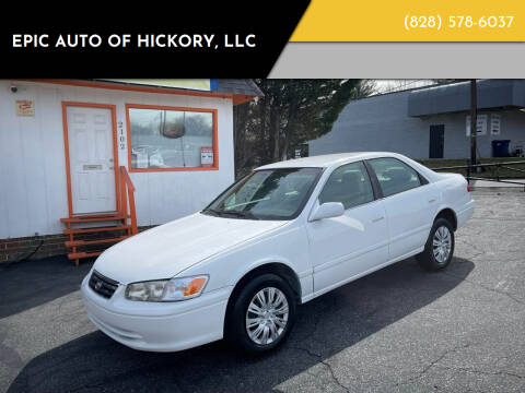 2000 Toyota Camry for sale at Epic Auto of Hickory, LLC in Hickory NC