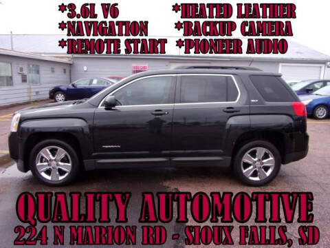 2014 GMC Terrain for sale at Quality Automotive in Sioux Falls SD