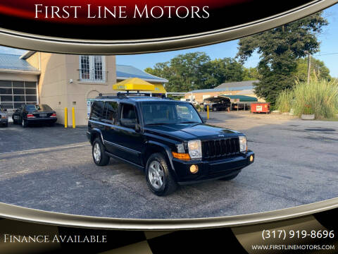 2006 Jeep Commander for sale at First Line Motors in Brownsburg IN