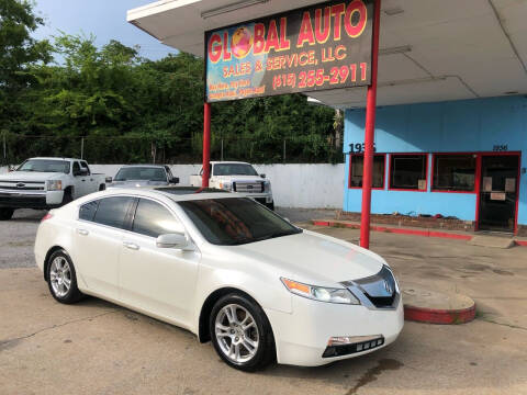 2010 Acura TL for sale at Global Auto Sales and Service in Nashville TN