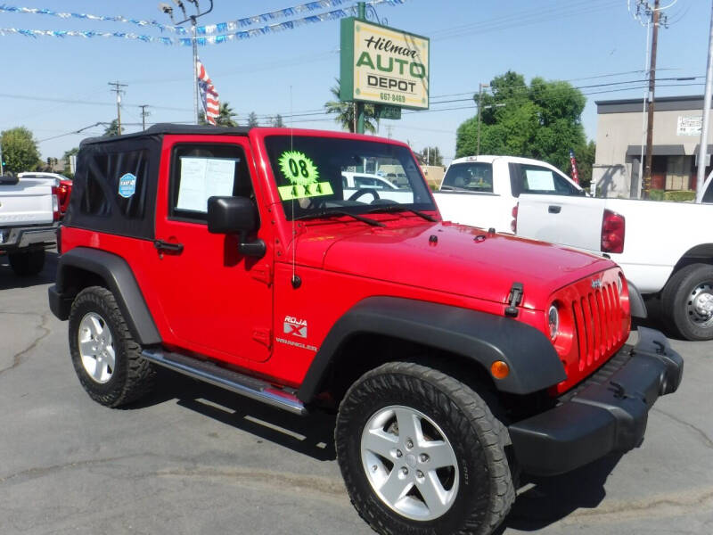 2008 Jeep Wrangler for sale at HILMAR AUTO DEPOT INC. in Hilmar CA