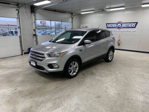 2017 Ford Escape for sale at Brown Brothers Automotive Sales And Service LLC in Hudson Falls NY
