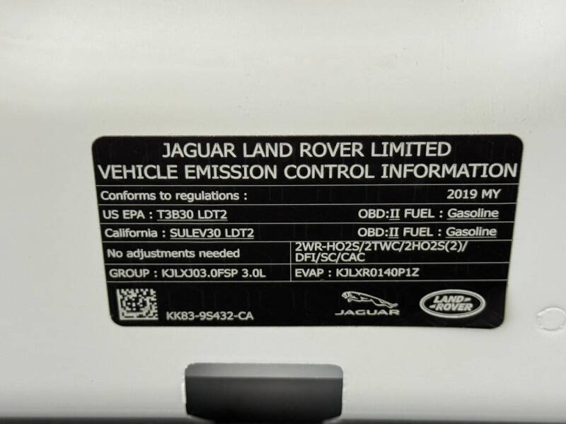 2019 Land Rover Range Rover Velar P380 R-Dynamic HSE