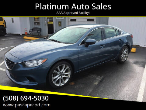 2014 Mazda MAZDA6 for sale at Platinum Auto Sales in South Yarmouth MA