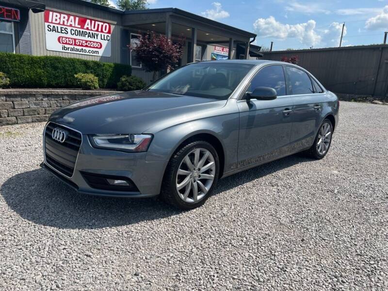 2013 Audi A4 for sale at Ibral Auto in Milford OH