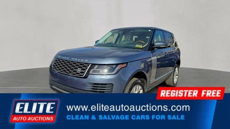 2019 Land Rover Range Rover HSE