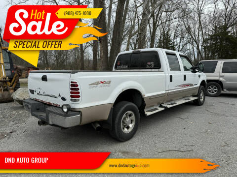 1999 Ford F-350 Super Duty for sale at DND AUTO GROUP in Belvidere NJ