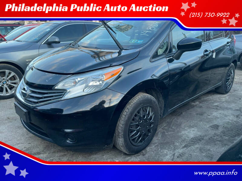 2016 Nissan Versa Note for sale at Philadelphia Public Auto Auction in Philadelphia PA