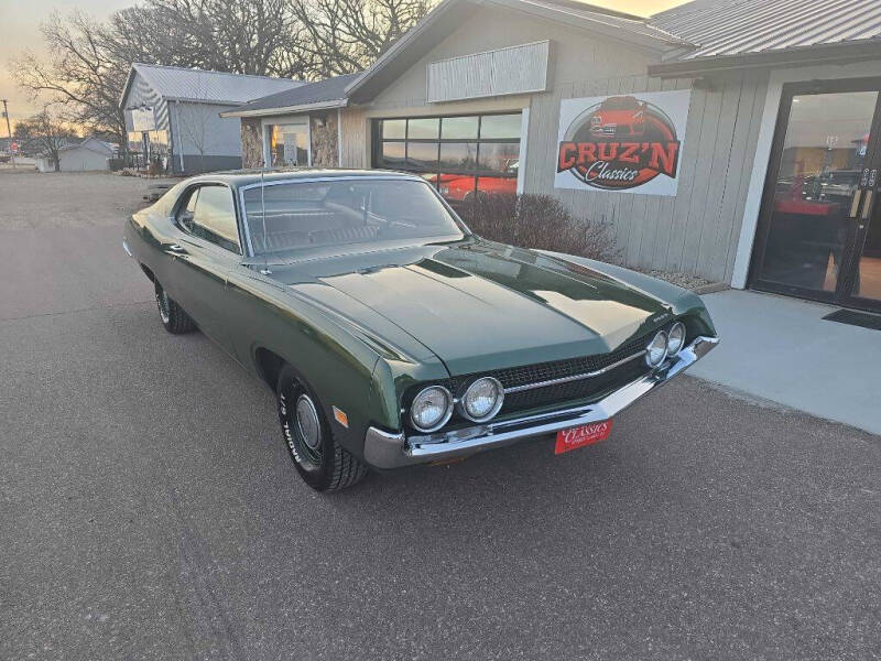 1971 Ford Torino for sale at CRUZ'N CLASSICS LLC - Classics in Spirit Lake IA