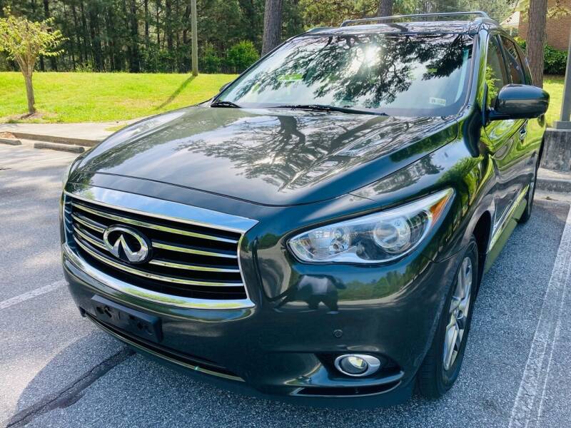 2013 Infiniti JX35 for sale at Evolve Autos, LLC in Lawrenceville GA