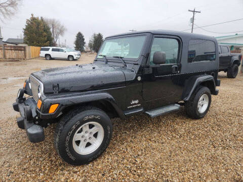 2005 Jeep Wrangler for sale at Huntsman Wholesale LLC in Melba ID