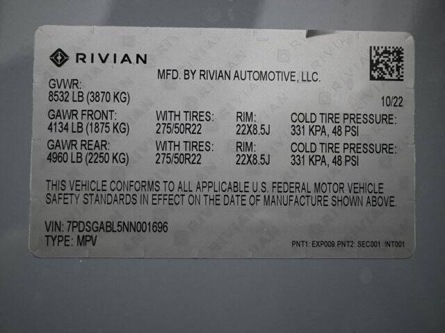 2022 Rivian R1S Launch Edition