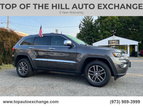 2018 Jeep Grand Cherokee for sale at TOP OF THE HILL AUTO EXCHANGE in Mine Hill NJ